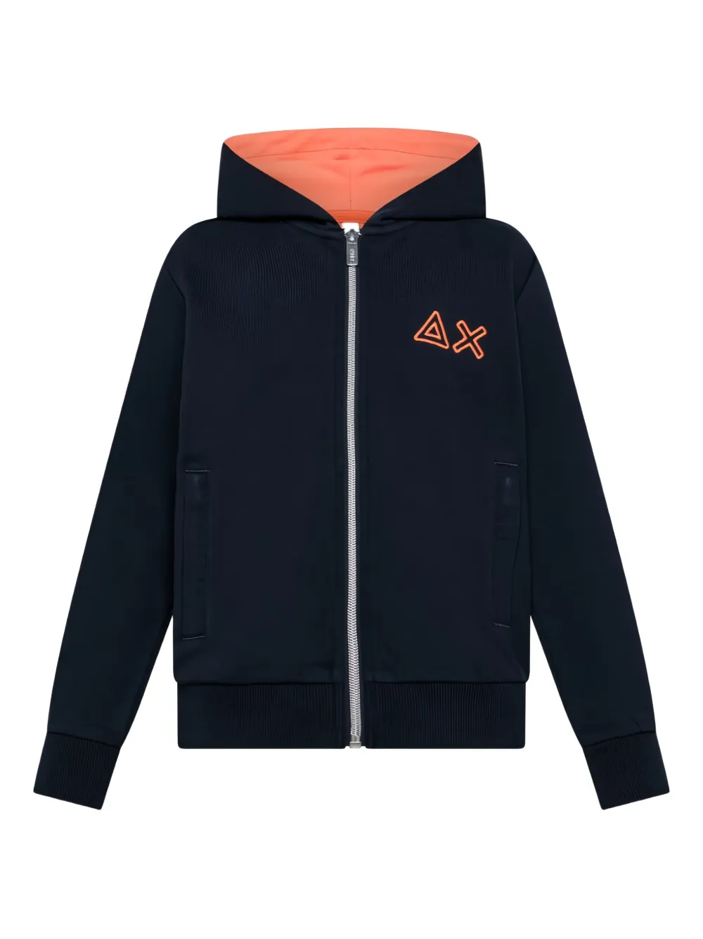 Sun 68 zip-up hoodie - ブルー Sun 68 zip-up hoodie - ブルー