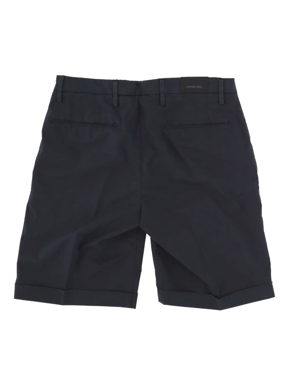 Michael coal cotton-blend shorts - Blauw