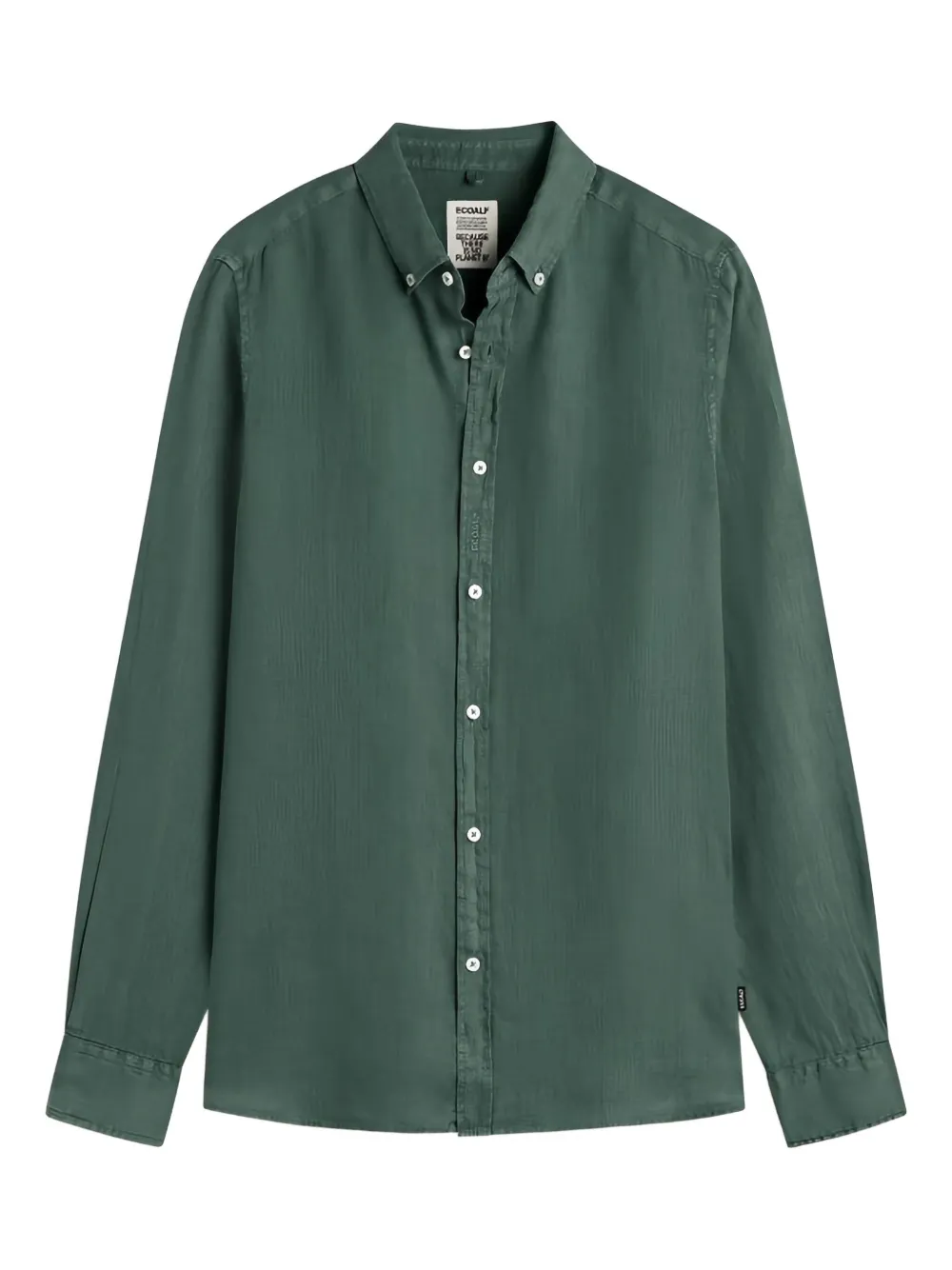 Ecoalf linen shirt Groen