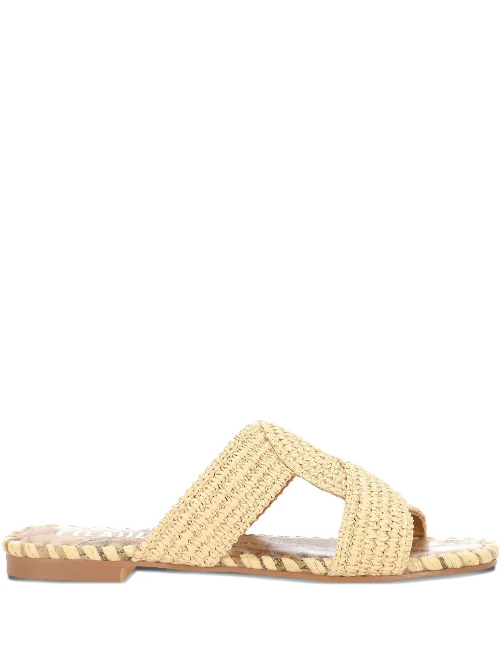 ALVIERO MARTINI 1° CLASSE crossover-strap sandals Neutrals