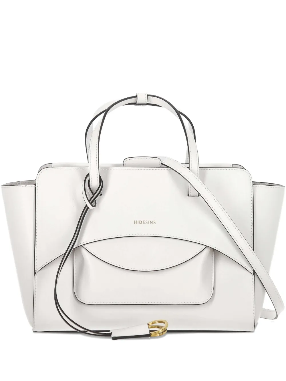 HIDESINS Flap S tote bag - ホワイト HIDESINS Flap S tote bag - ホワイト