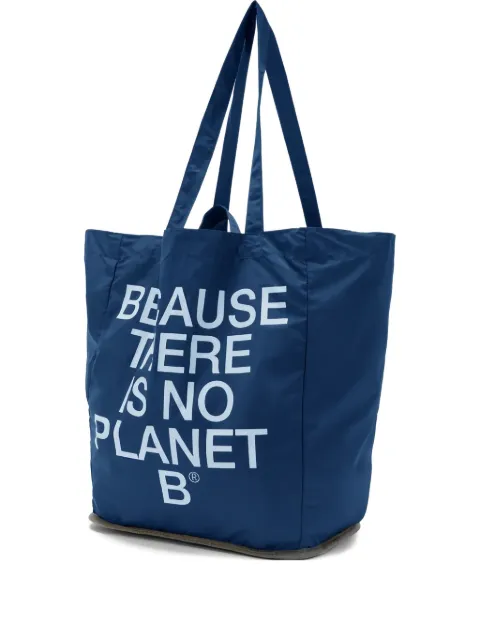 Ecoalf Bolsa tote com estampa de texto