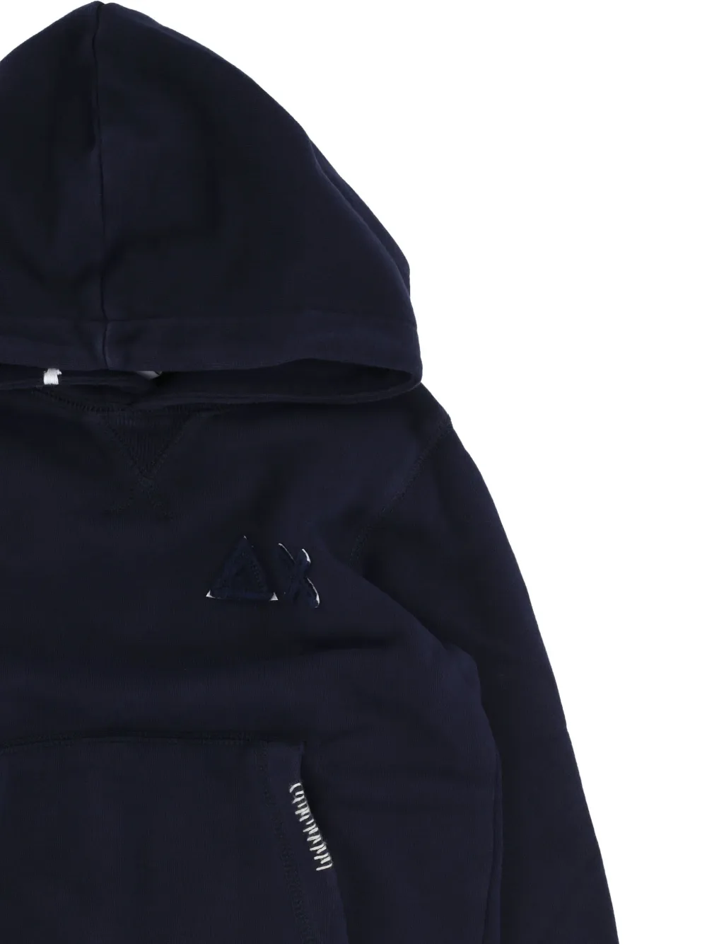 SUN68 KIDS Hoodie met logopatch Blauw