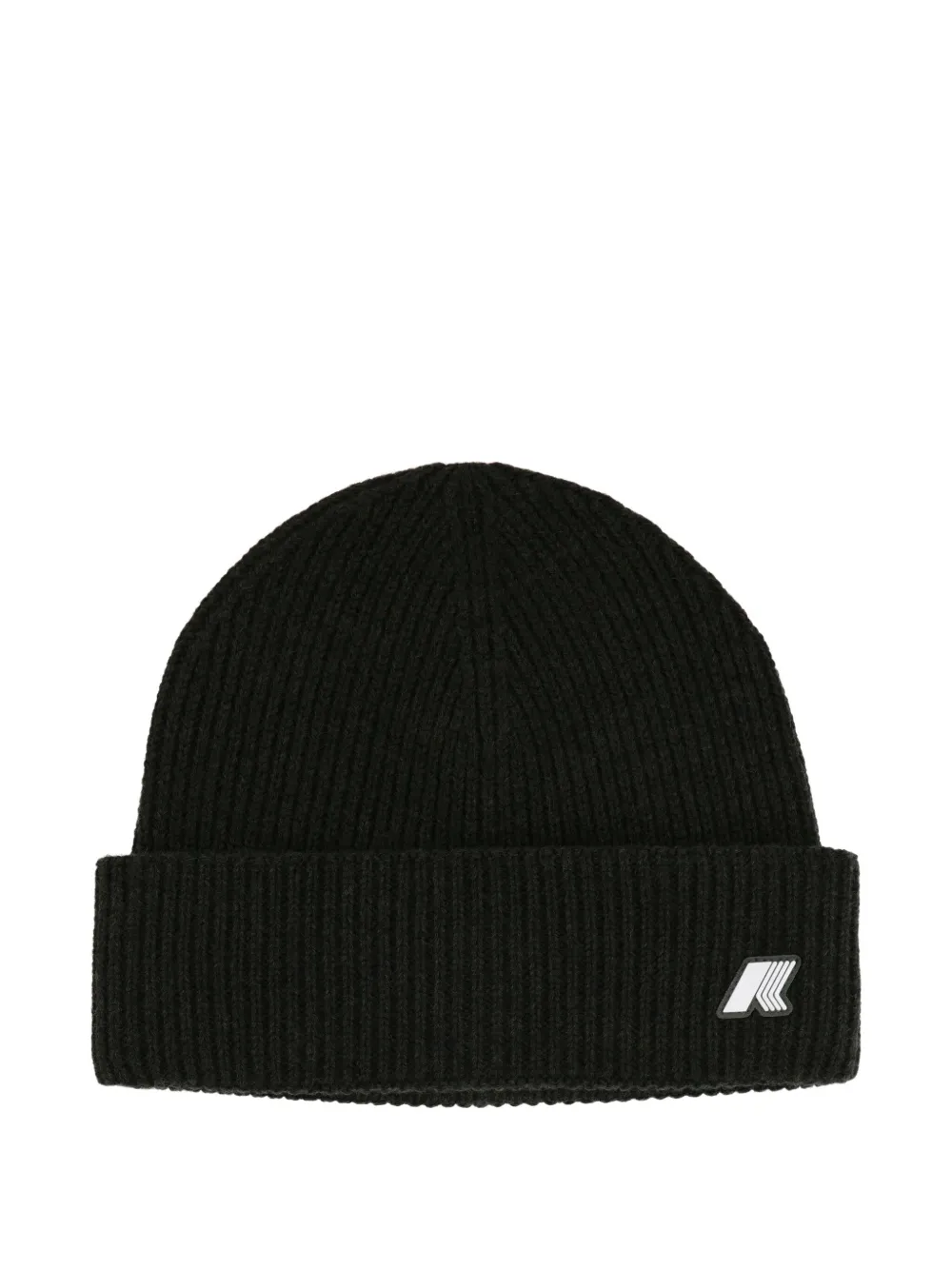 K-way Wool Beanie In Black