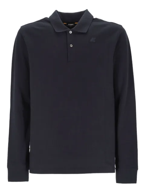 K-Way logo-embroidered polo shirt