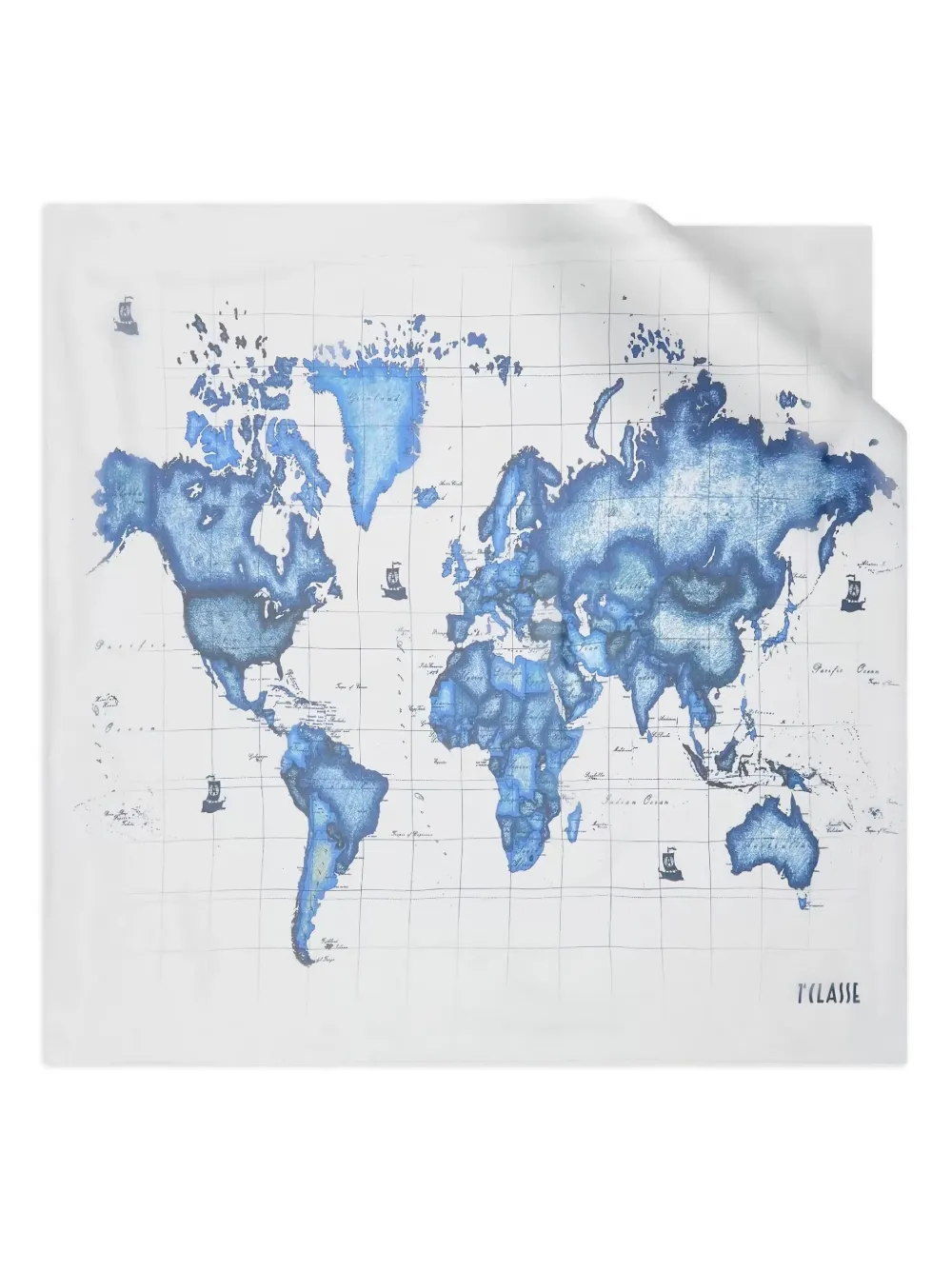 Shop Alviero Martini 1° Classe Continents Scarf