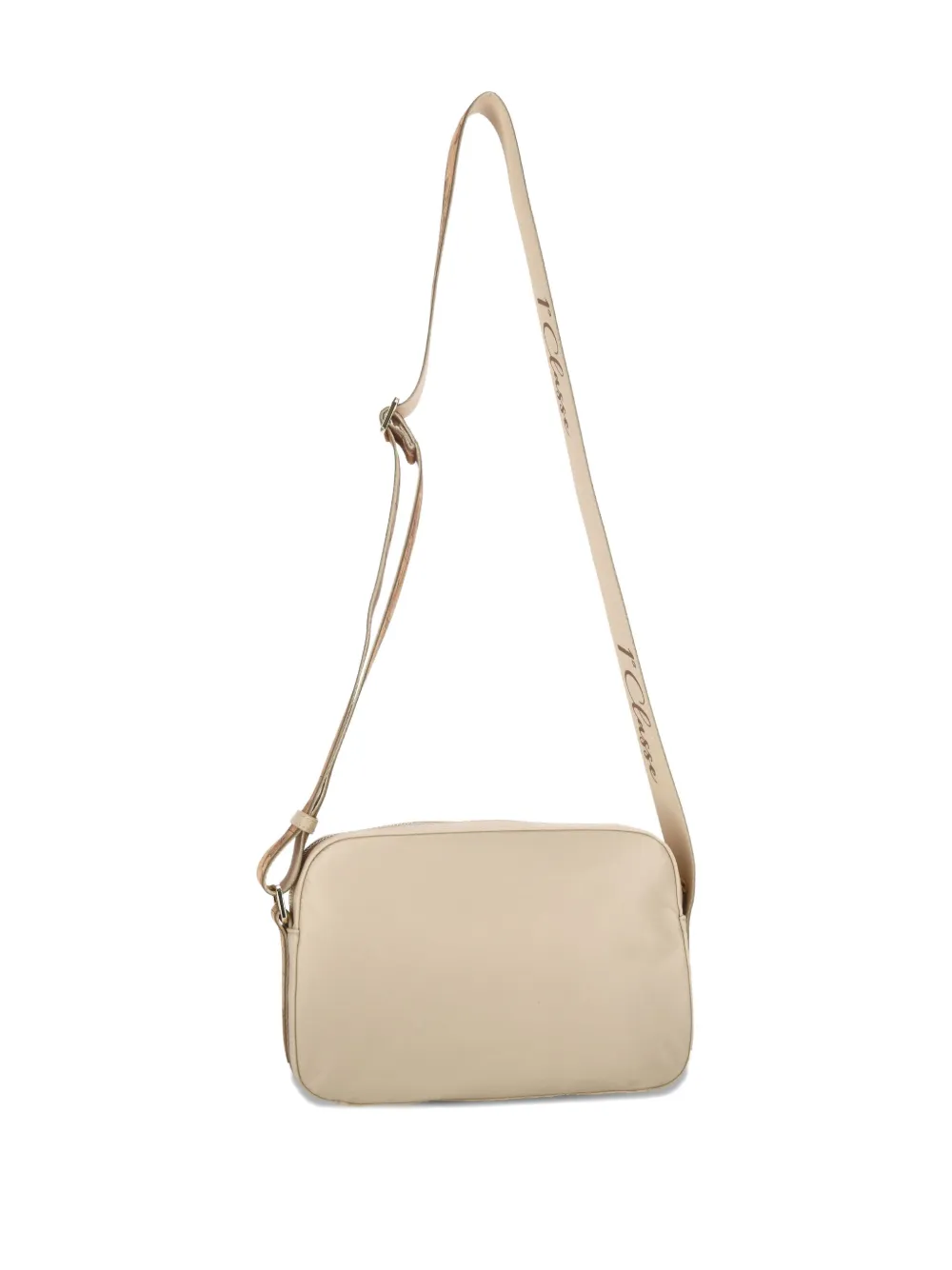 ALVIERO MARTINI 1° CLASSE logo-lettering cross body bag - Beige