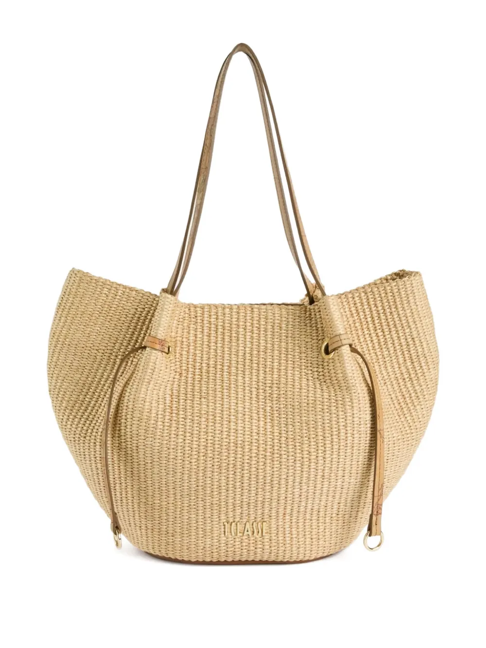 ALVIERO MARTINI 1° CLASSE logo-lettering tote bag - ニュートラル ALVIERO MARTINI 1° CLASSE logo-lettering tote bag - ニュートラル