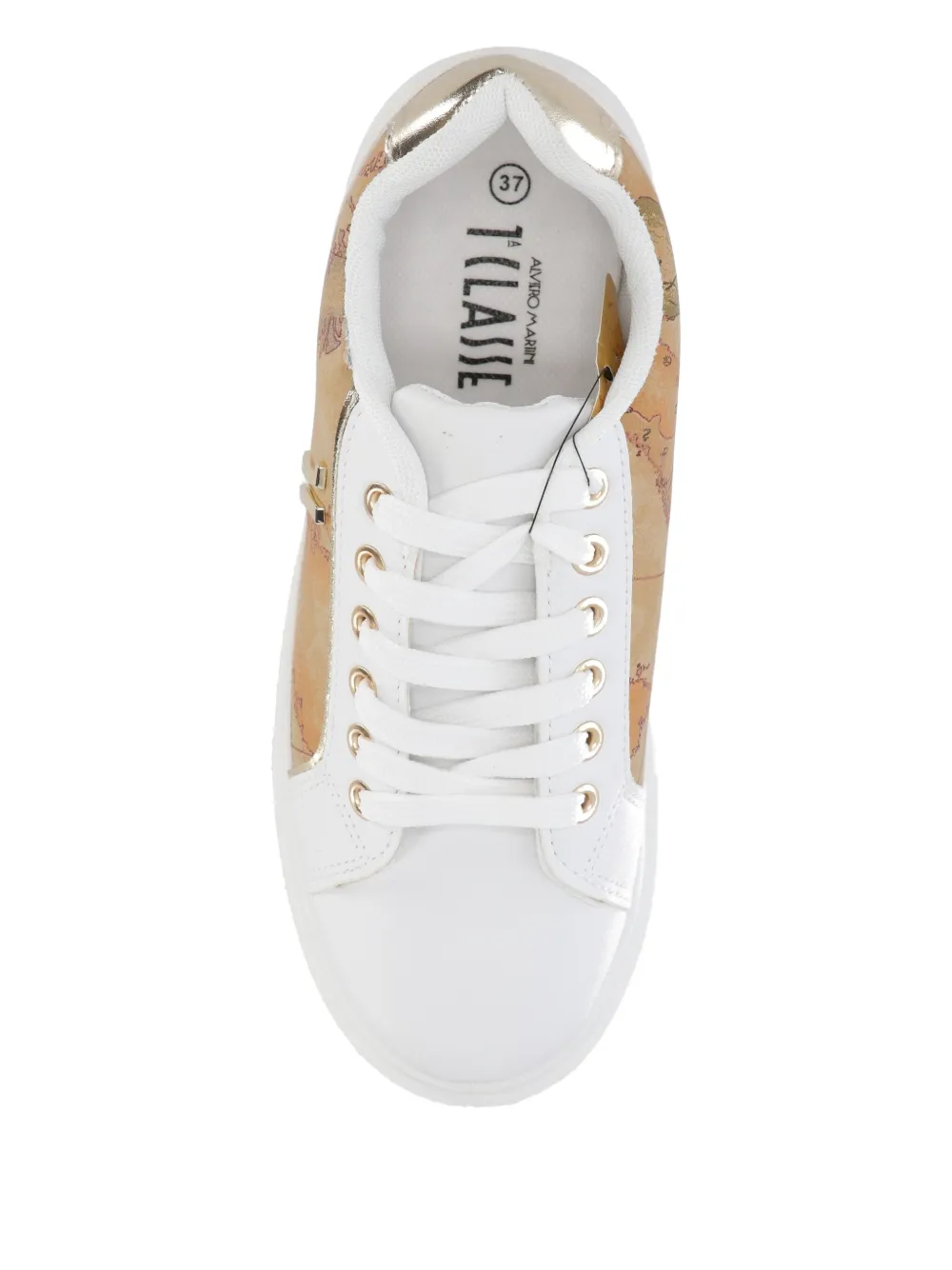 Shop Alviero Martini 1° Classe Logo-patch Sneakers