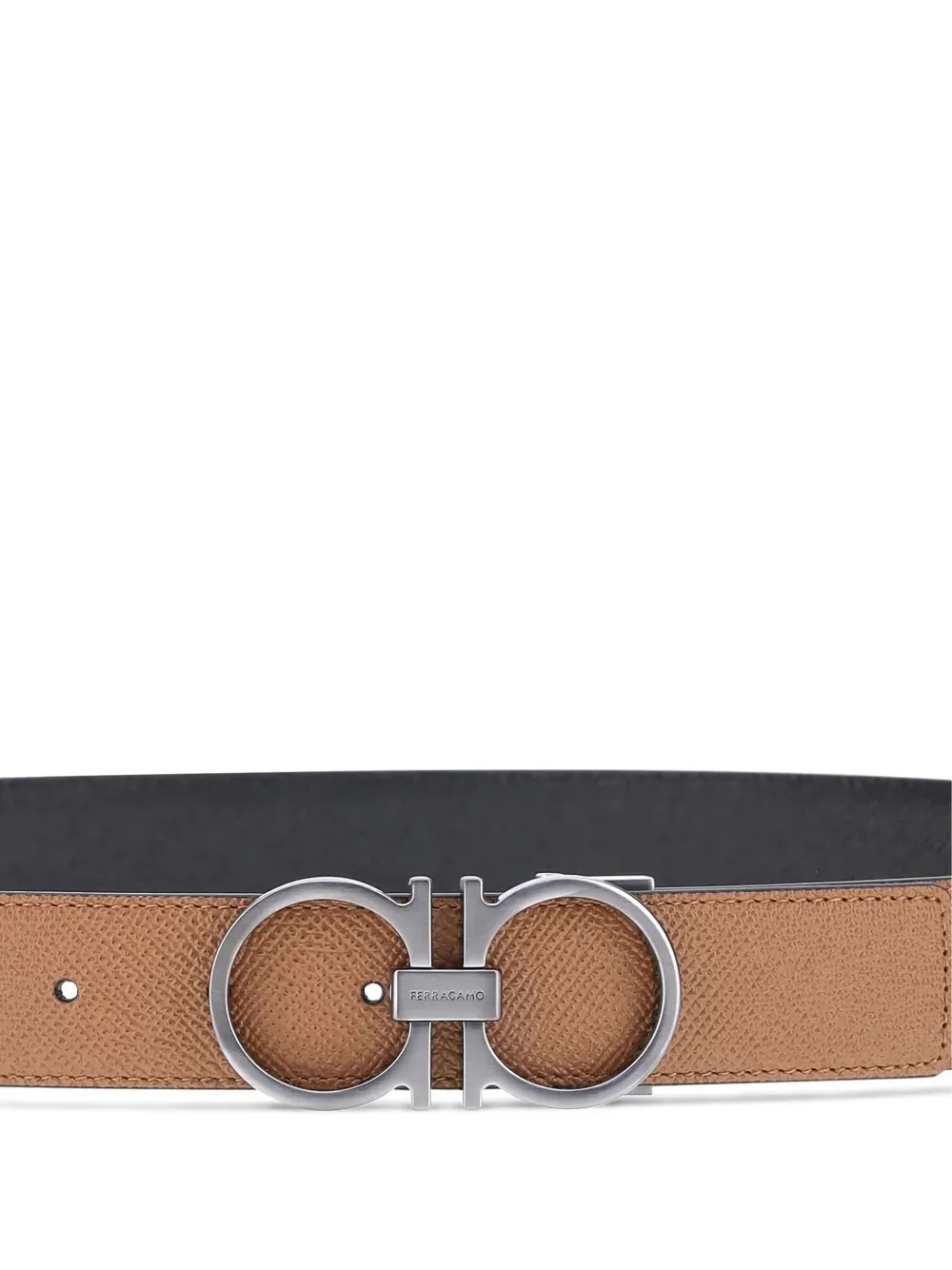 Ferragamo Omkeerbare gespriem Bruin