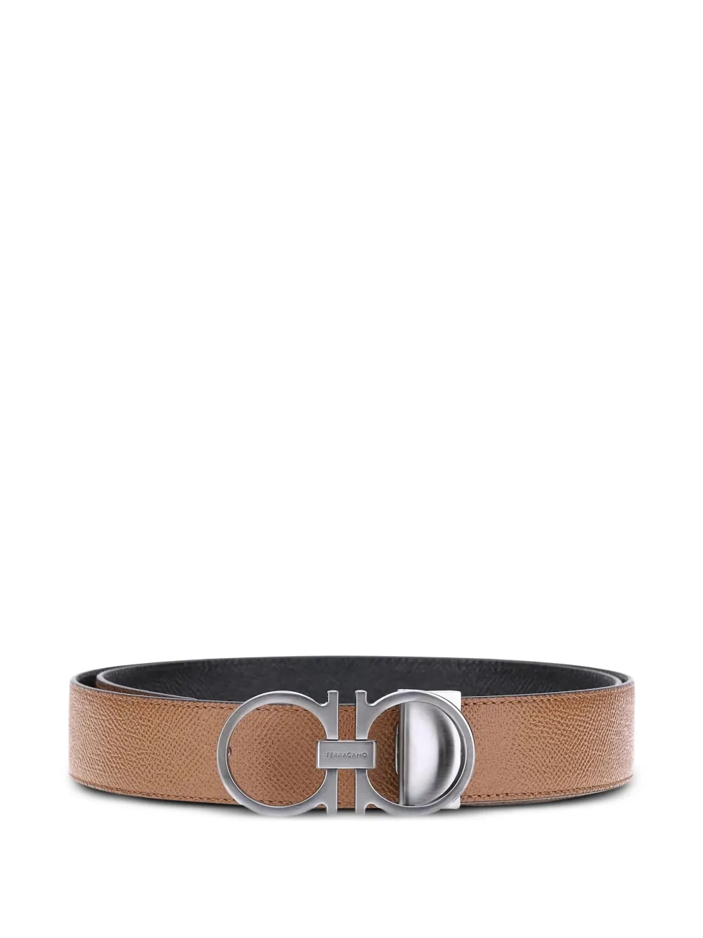 Ferragamo Omkeerbare gespriem Bruin