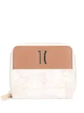 ALVIERO MARTINI 1° CLASSE zip-around Geo wallet - White