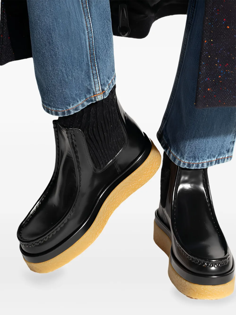 Chloé Jamie chelsea boots Black
