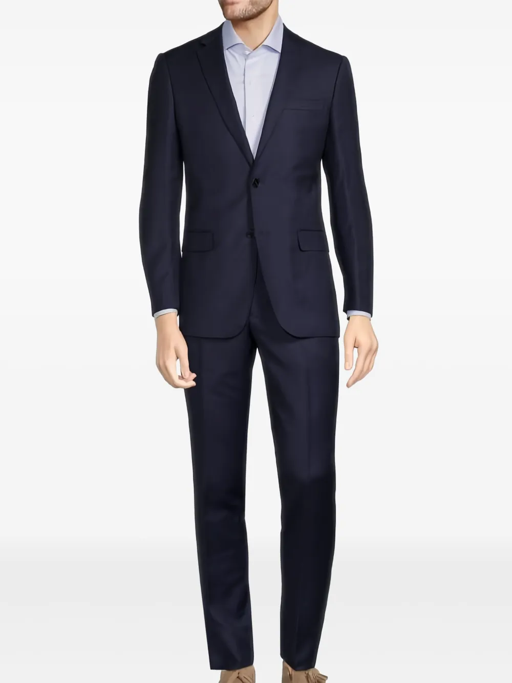 Cavalli Class wool slim suit | Blue | Image 1
