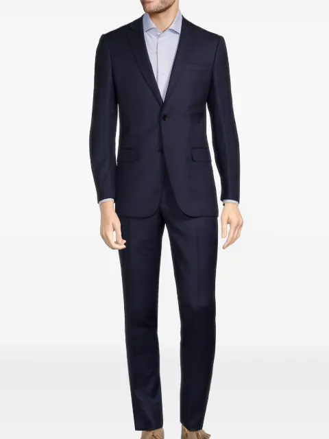 Cavalli Class wool slim suit