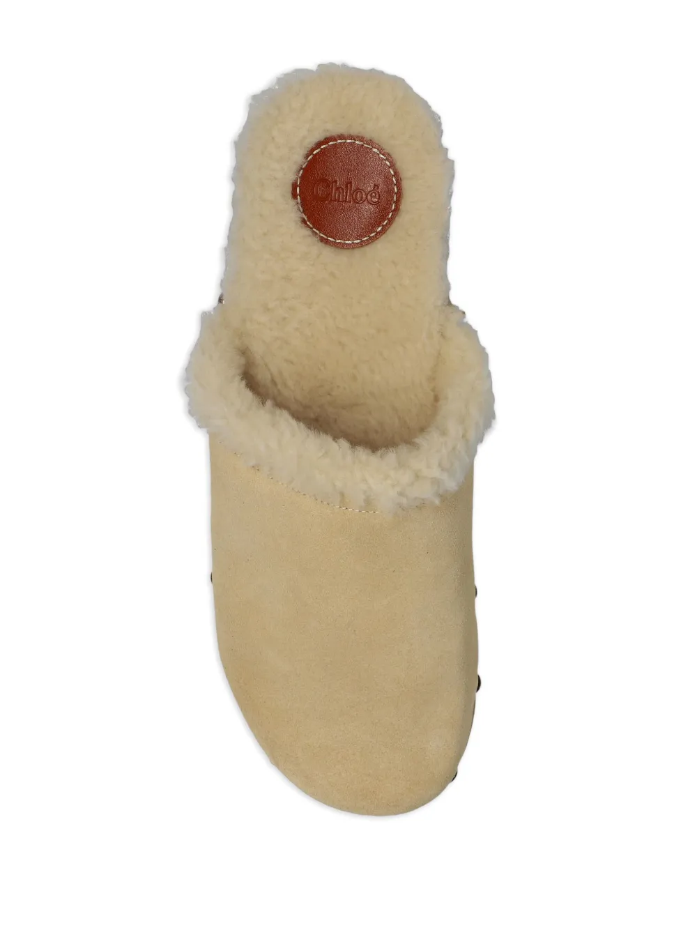 Chloé Aurna clogs Neutrals