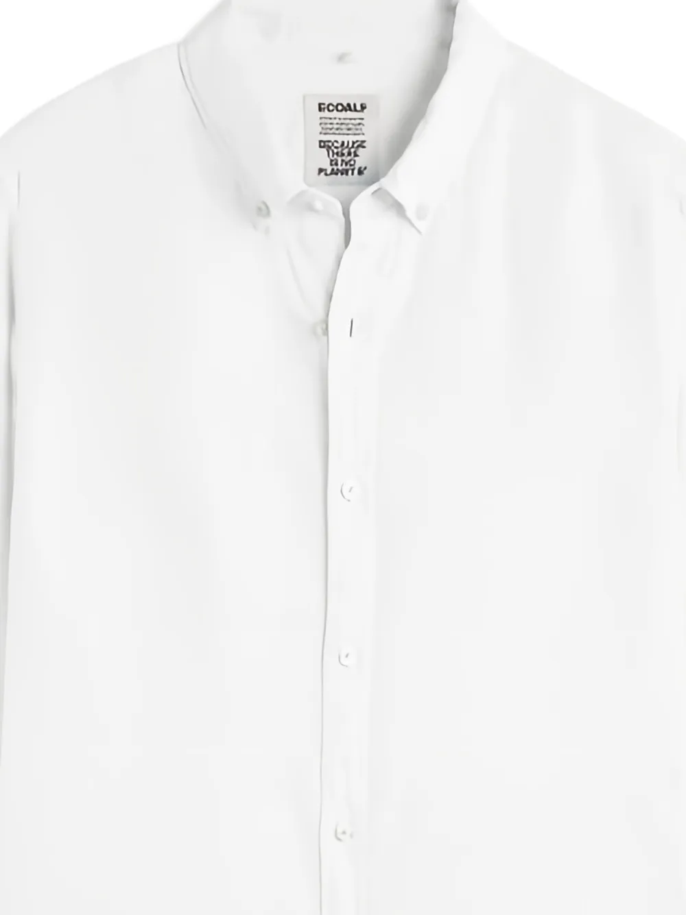 Ecoalf Malibu button-down long-sleeve shirt - Wit