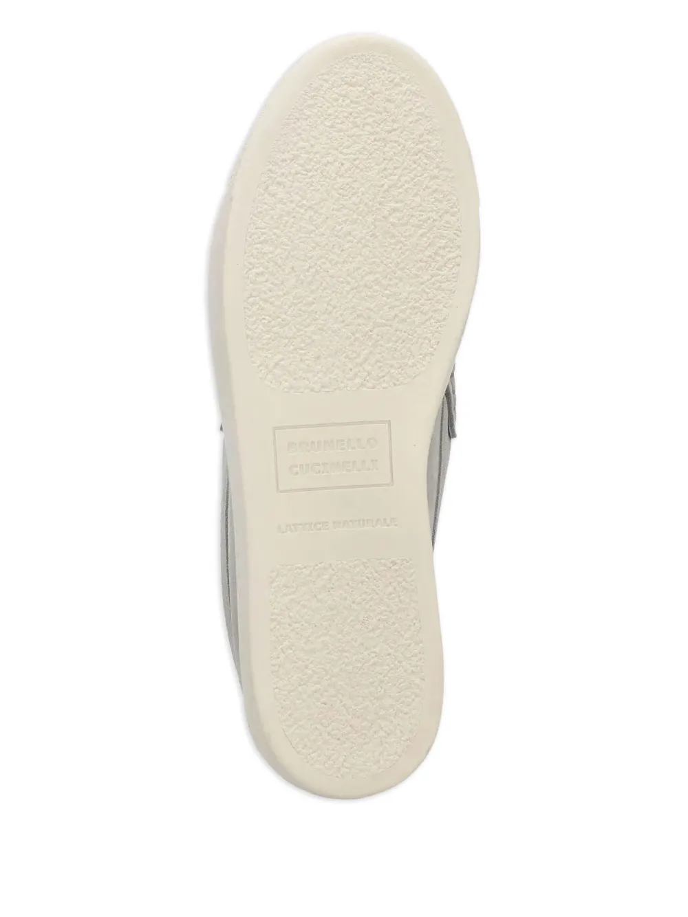 Brunello Cucinelli leather loafers Grey
