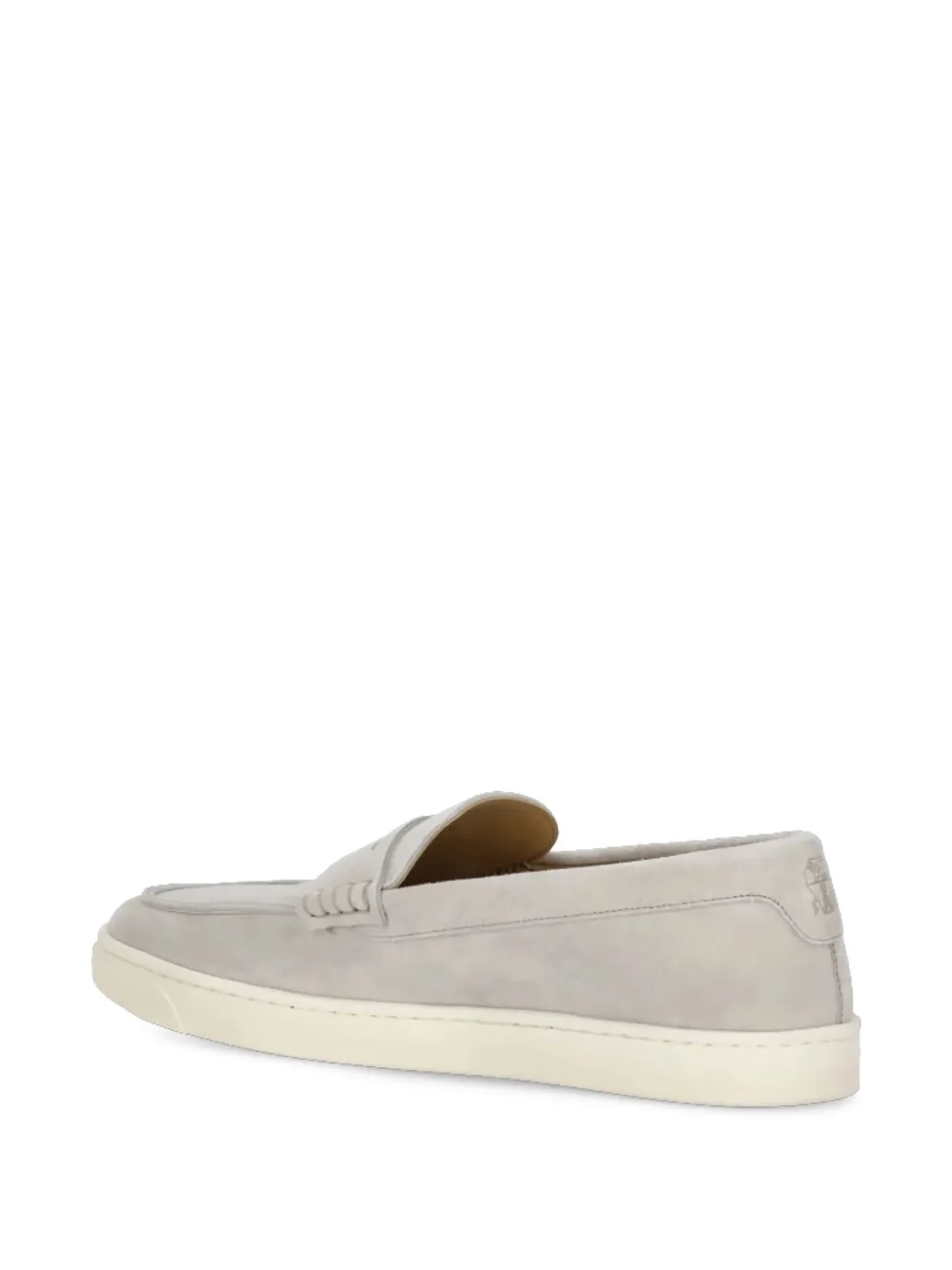 Brunello Cucinelli leather loafers Grey