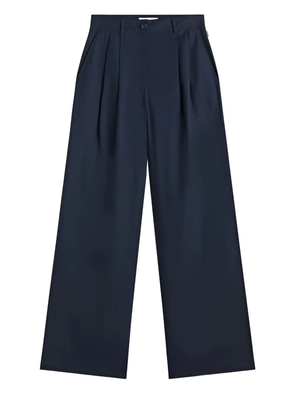 Ecoalf pleated trousers Blauw