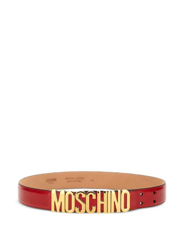 MOSCHINO レザーベルト Moschino レザー ベルト 通販 - FARFETCH
