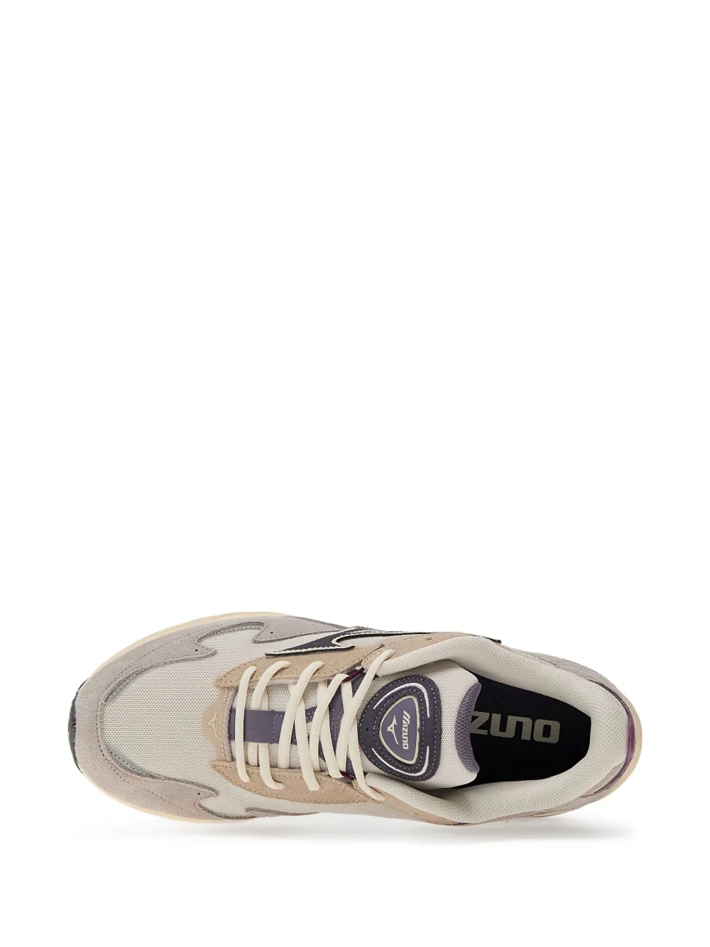 Mizuno Wave Rider panelled sneakers Neutrals