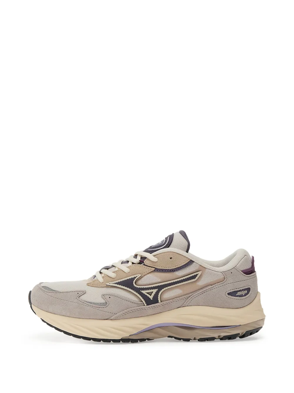 Mizuno Wave Rider panelled sneakers Neutrals