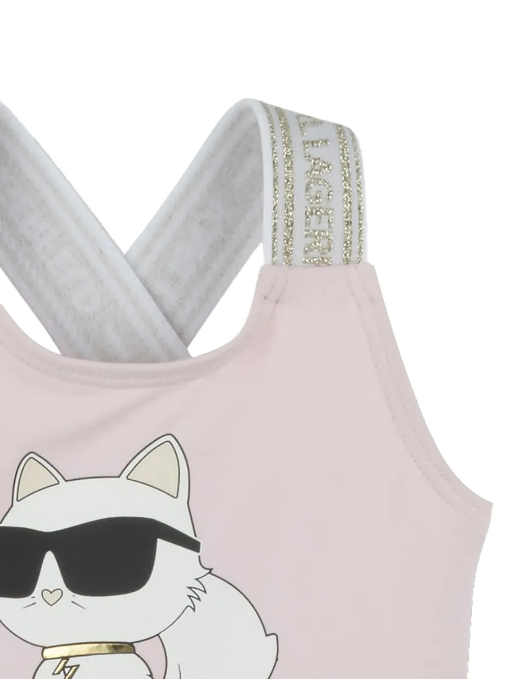 Karl Lagerfeld Kids Choupette badpak Roze