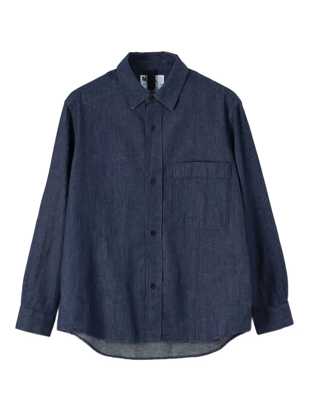 denim regular-fit shirt