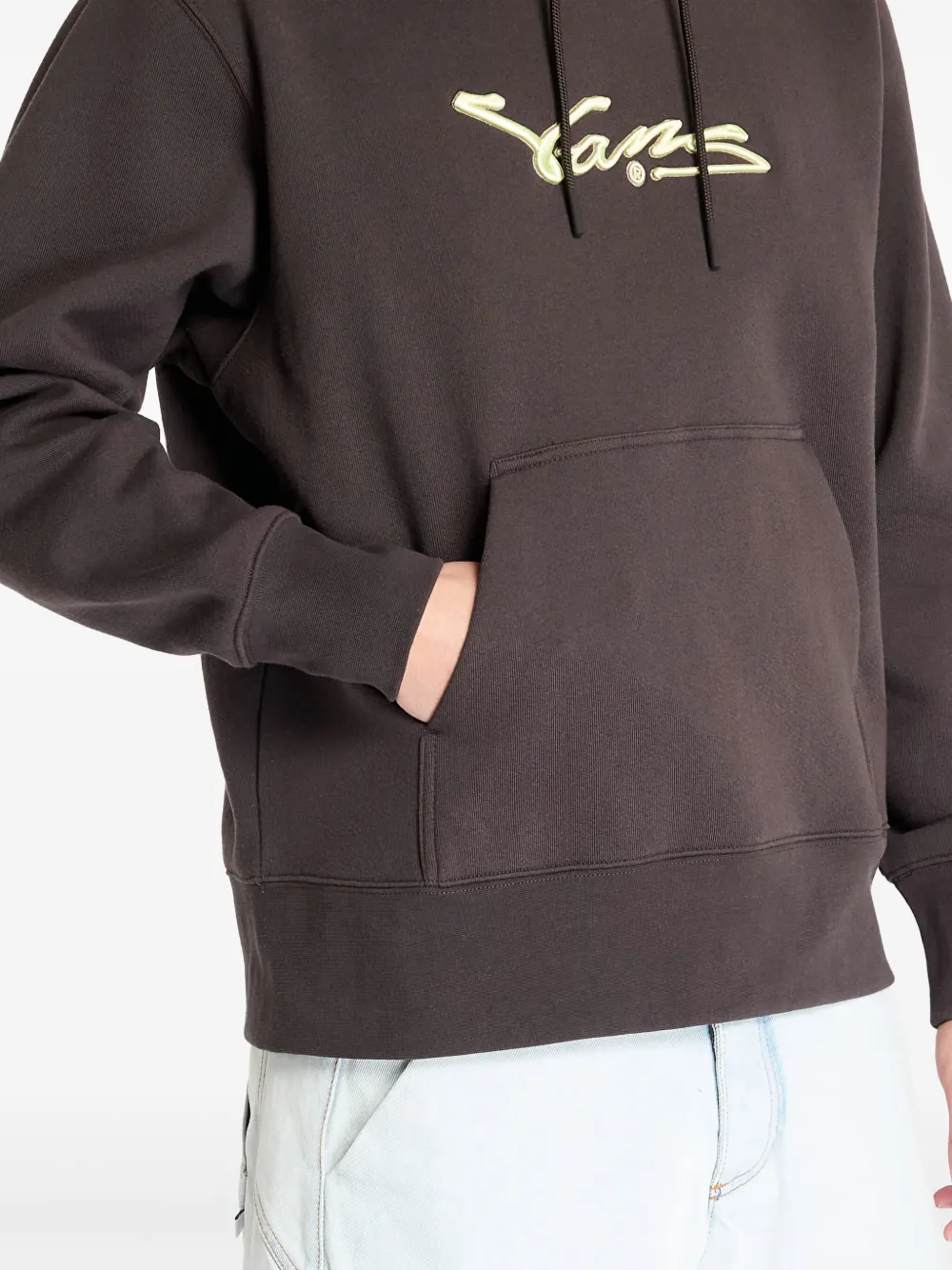 Vans Hoodie met logoprint Bruin