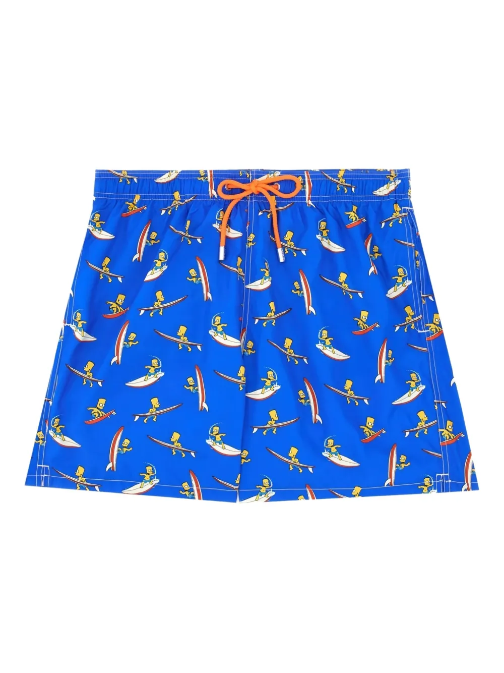 MC2 Saint Barth x The Simpsons patterned swim shorts Blauw