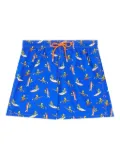 MC2 Saint Barth x The Simpsons patterned swim shorts - Blue