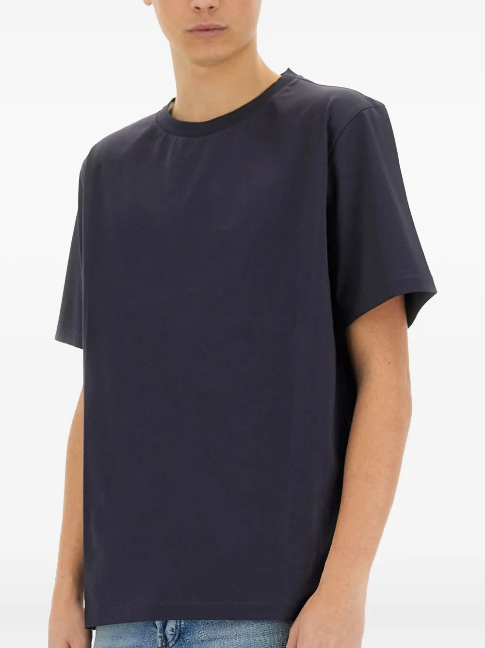 Paul Smith Katoenen T-shirt met ronde hals Blauw