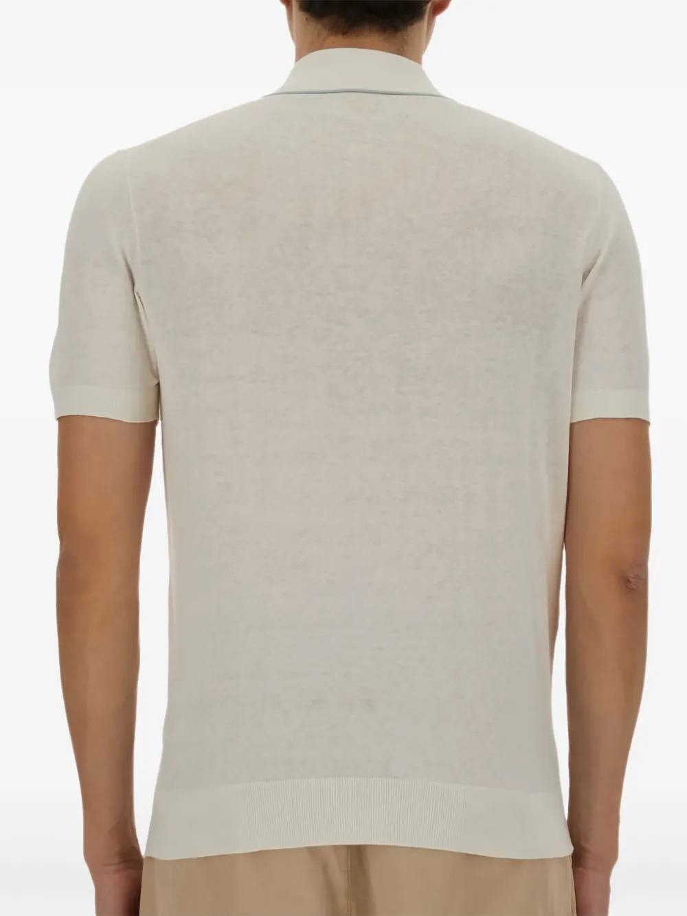 Moose Knuckles Poloshirt met korte mouwen Wit