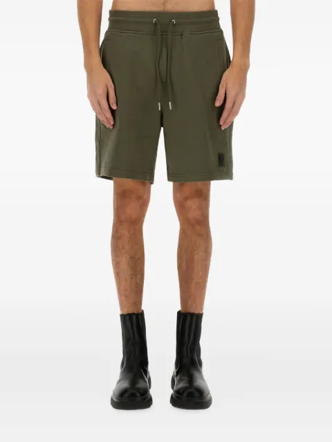 Belstaff logo-patch cotton shorts