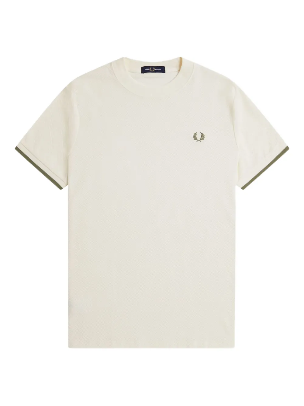 logo-embroidered T-shirt