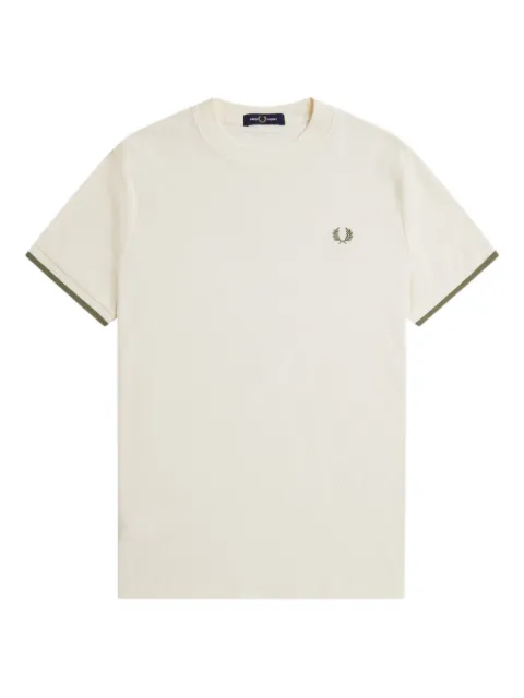 Fred Perry logo-embroidered T-shirt