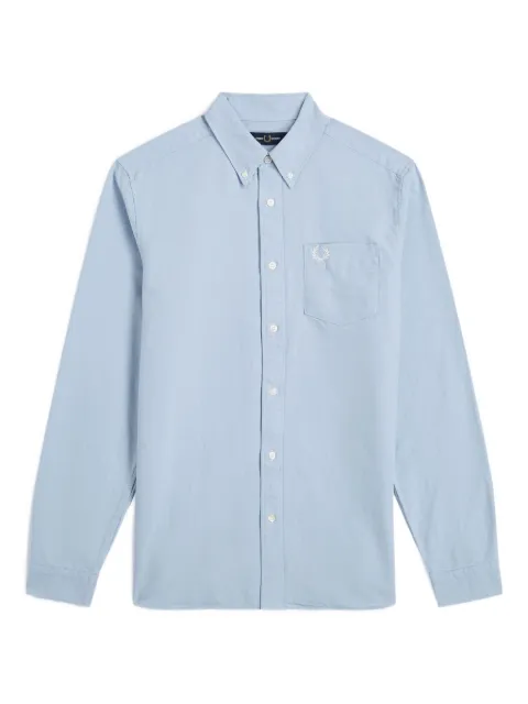 Fred Perry camisa con botones y logo bordado