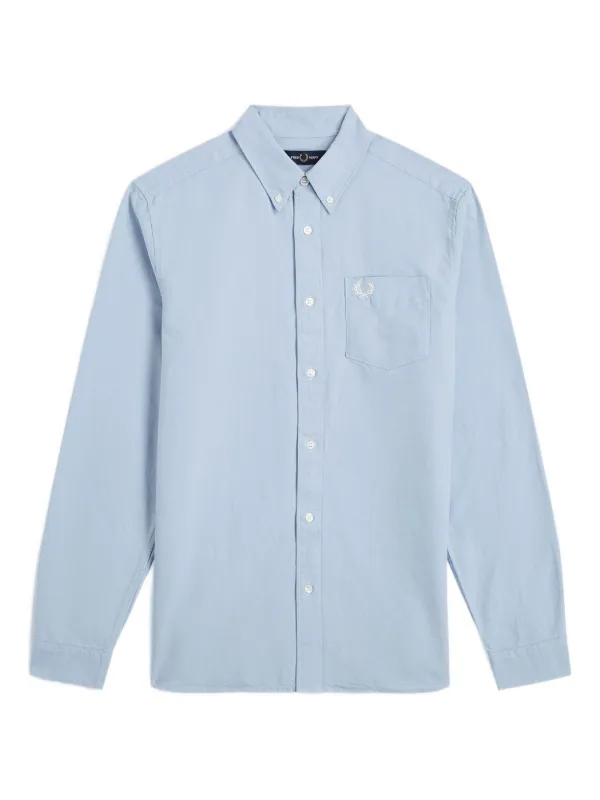 Fred Perry ボタン シャツ | ブルー | FARFETCH JP