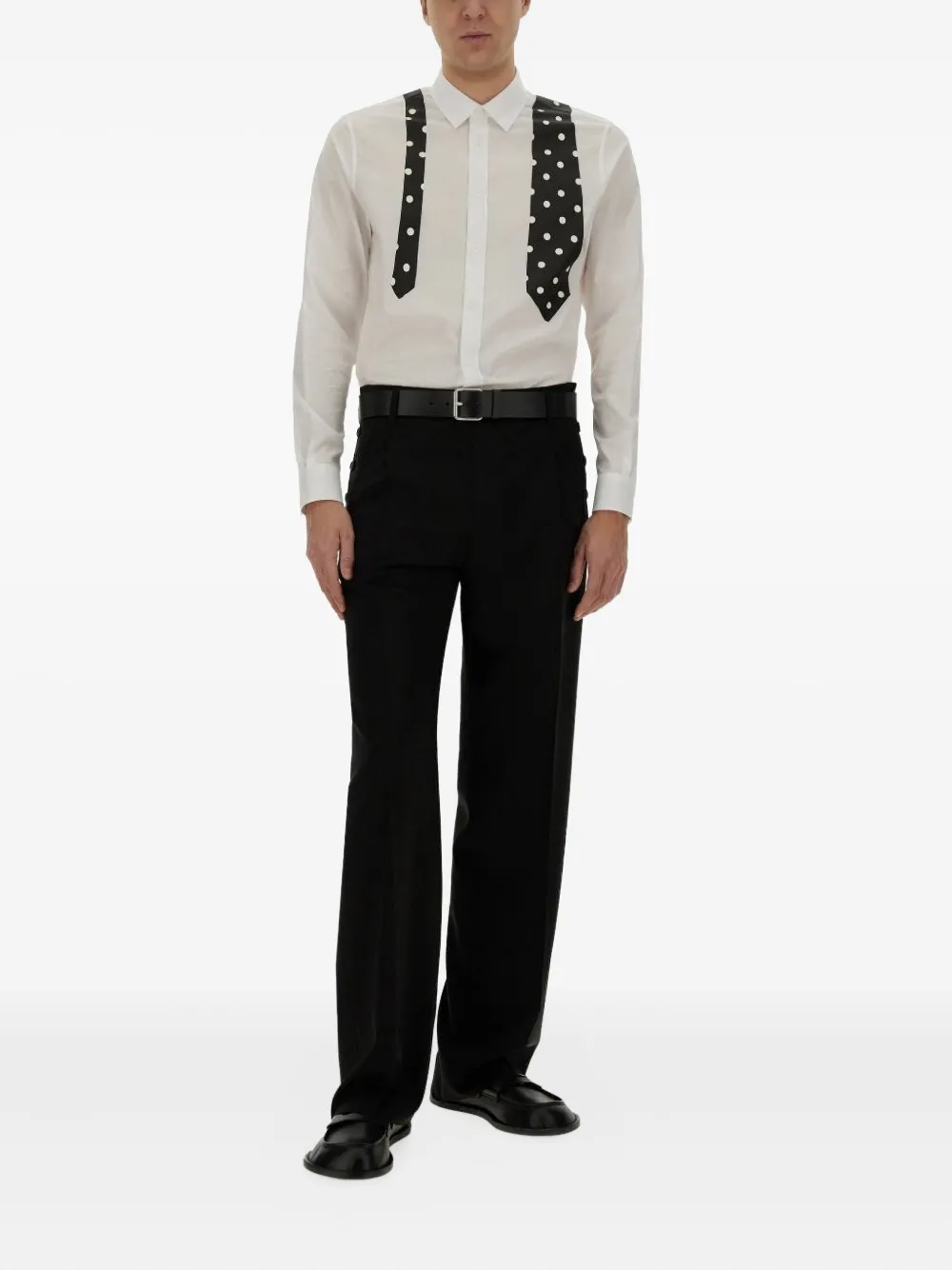 Moschino tailored trousers - Zwart