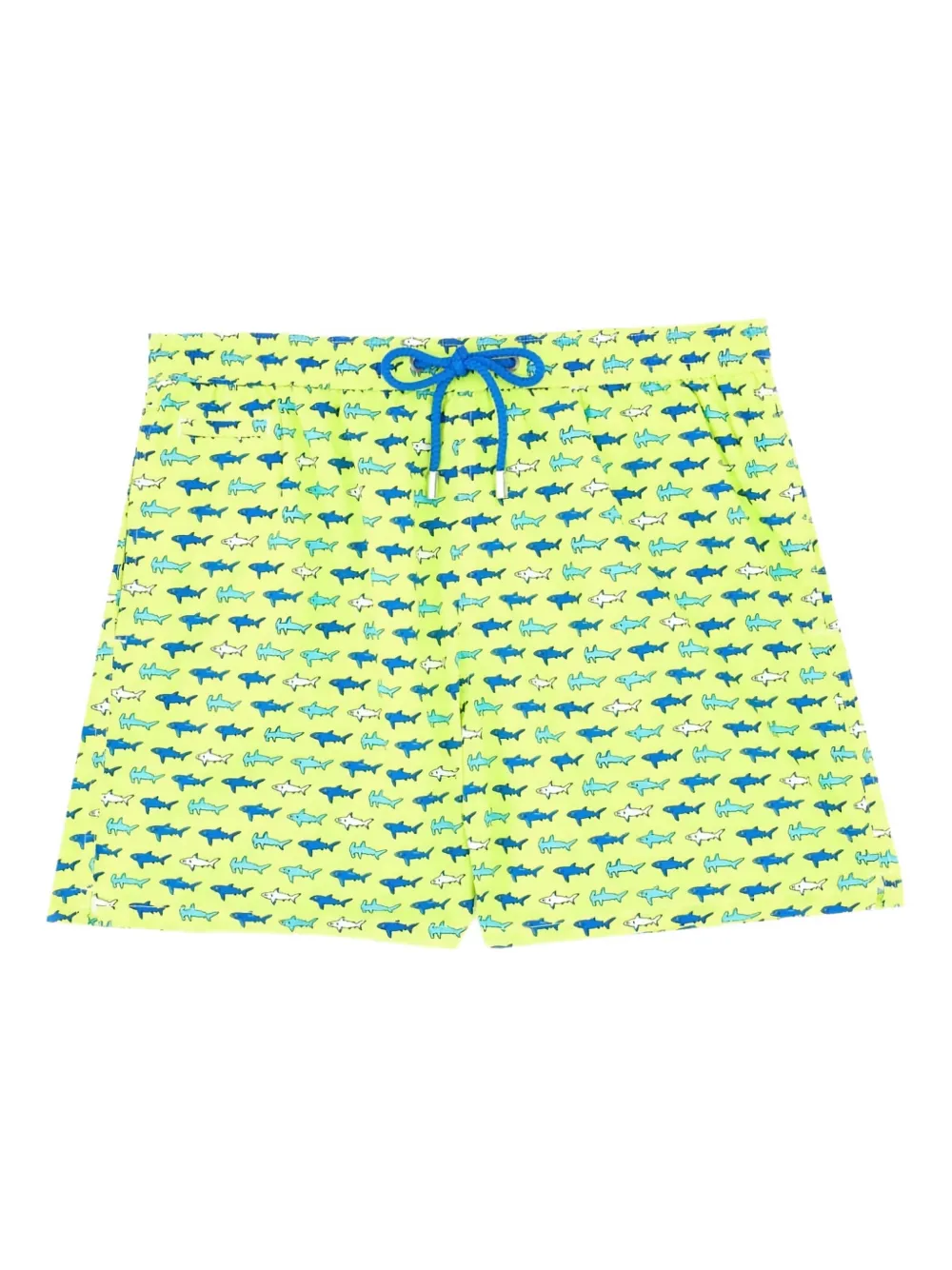 MC2 Saint Barth shark-print swim shorts | Yellow | Image 1