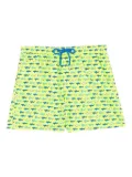 MC2 Saint Barth shark-print swim shorts - Yellow