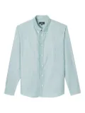 A.P.C. striped shirt - Green