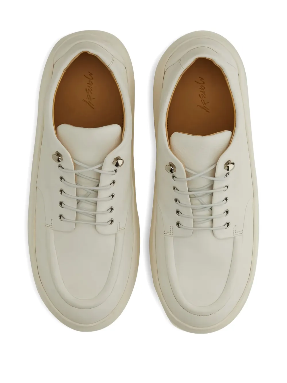 Marsèll Cassapana platform lace-up derby shoes White