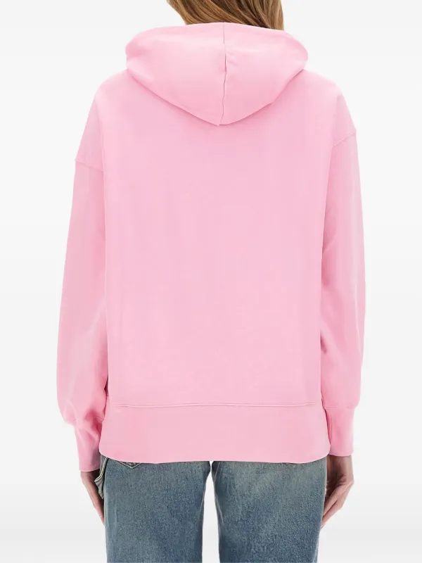 MSGM ロゴ パーカー | ピンク | FARFETCH JP