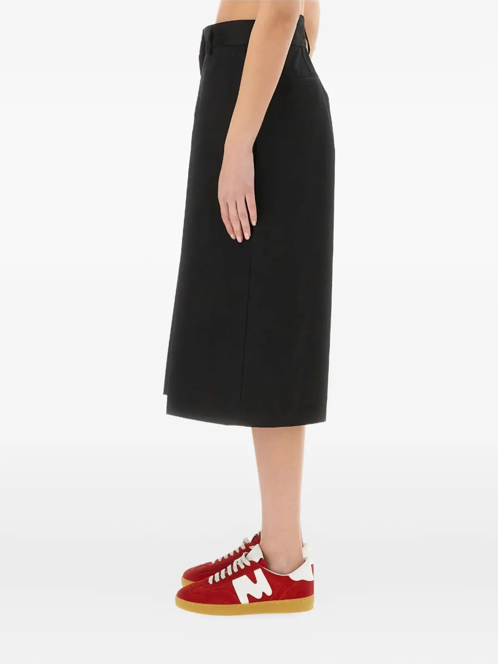 MSGM pleated shorts | Knee-Length Shorts | Image 2