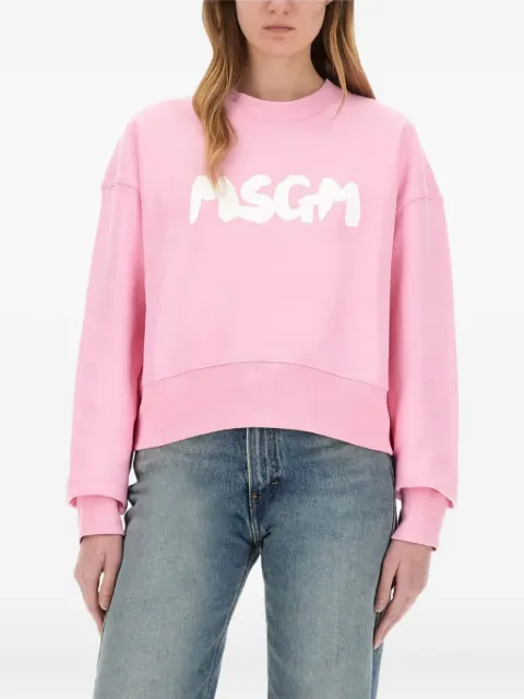 MSGM logo-print sweatshirt