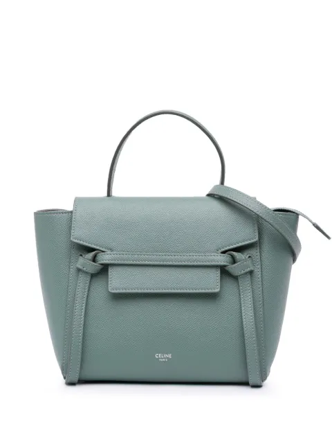Céline Pre-Owned 2019 Nano Grained Calfskin Belt Bag satchel