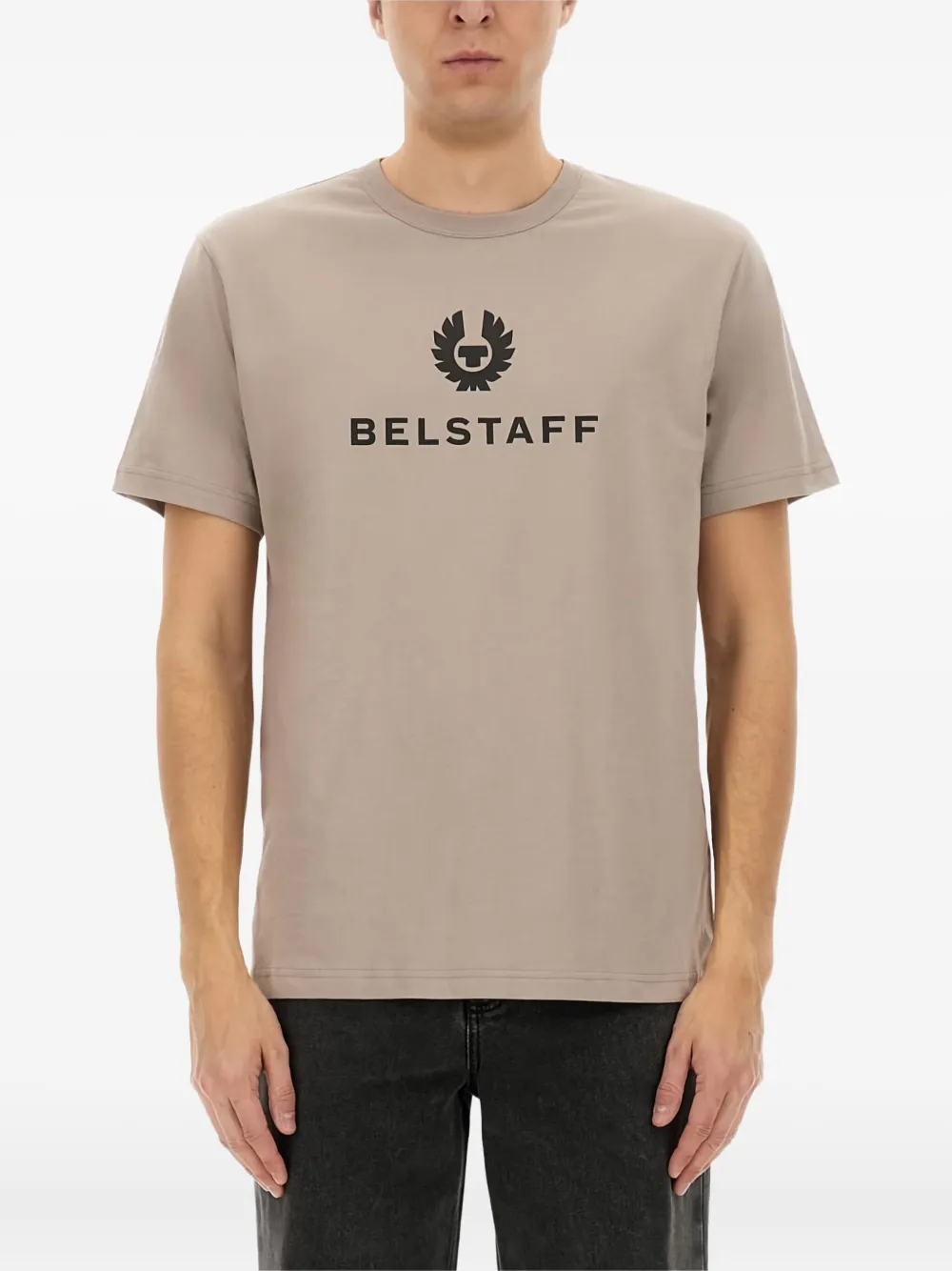 logo-print cotton T-shirt