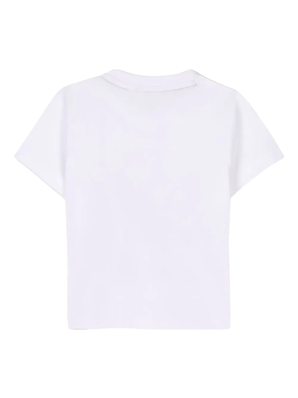 BOSS Kidswear T-shirt met logoprint Wit
